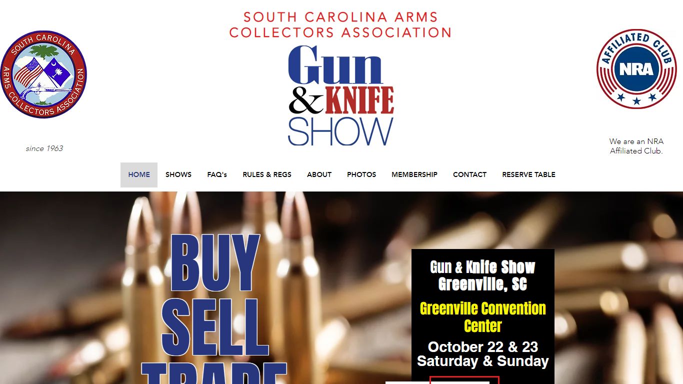 Gun Show | South Carolina Gun & Knife Shows | United States